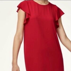 Aritzia’s Babaton Burt Sheath Dress with Flutter Sleeves